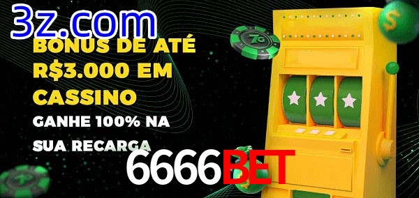 6666Bet melhor bônus de depósito