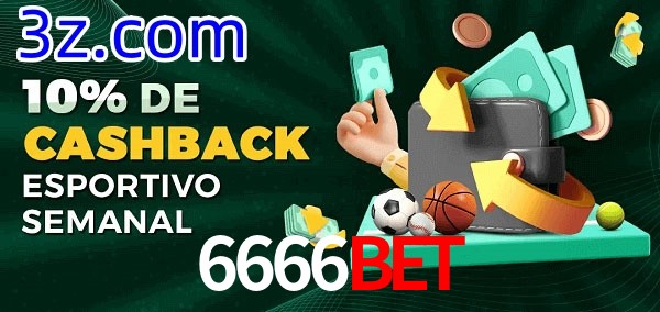 10% de bônus de cashback na 6666Bet